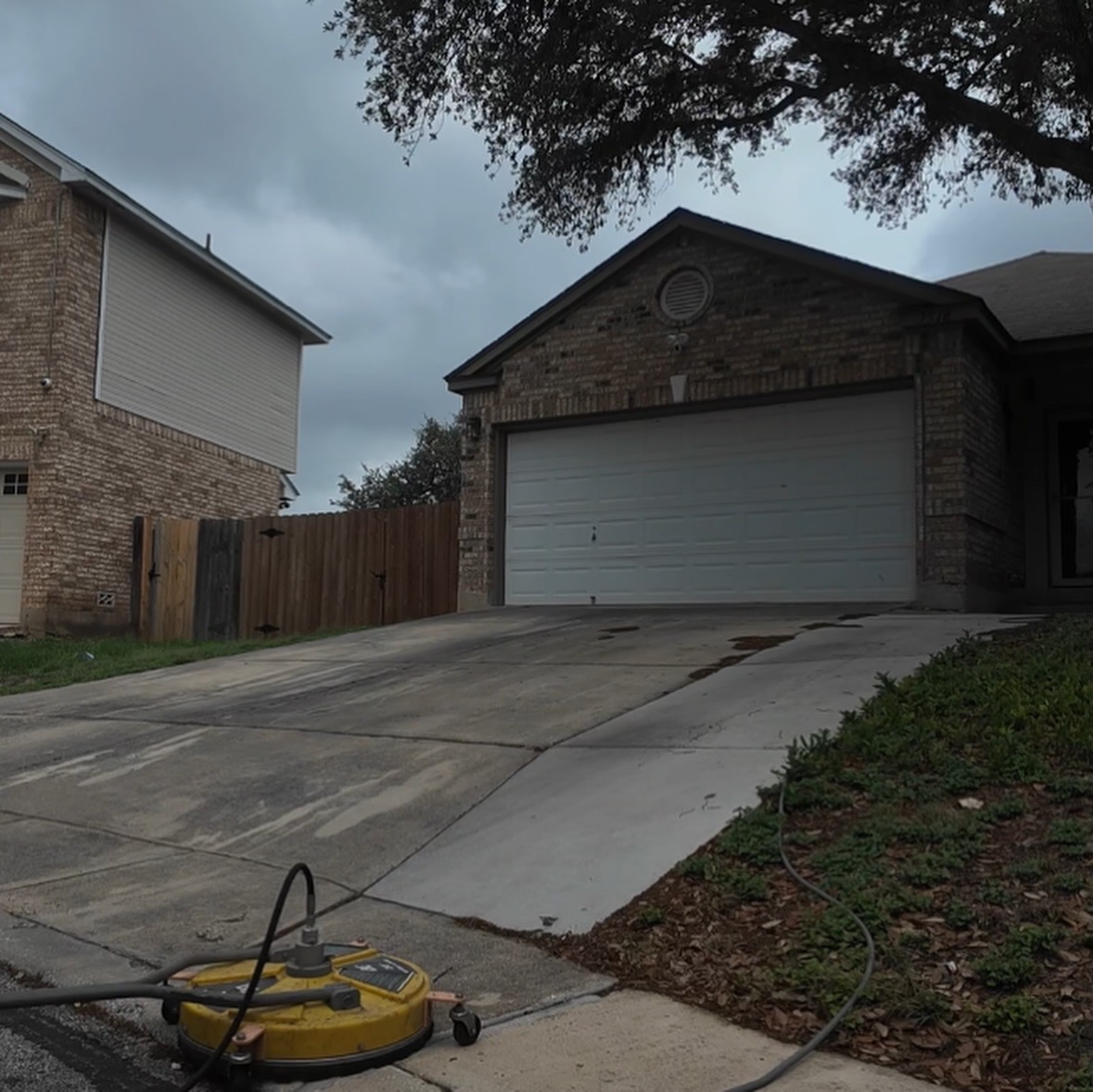 Before Driveway rescue